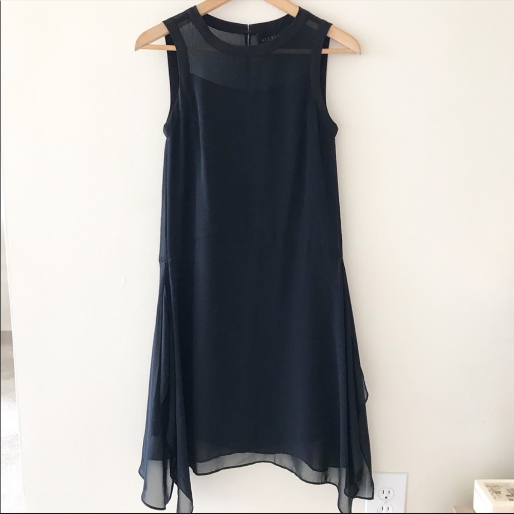 NWOT All Saints Lyra Flowy Sleeveless Dress